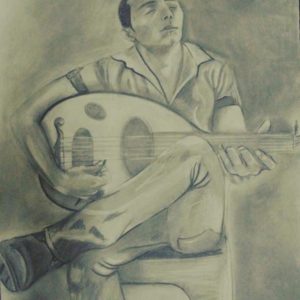 The Palestinian Oud Player,