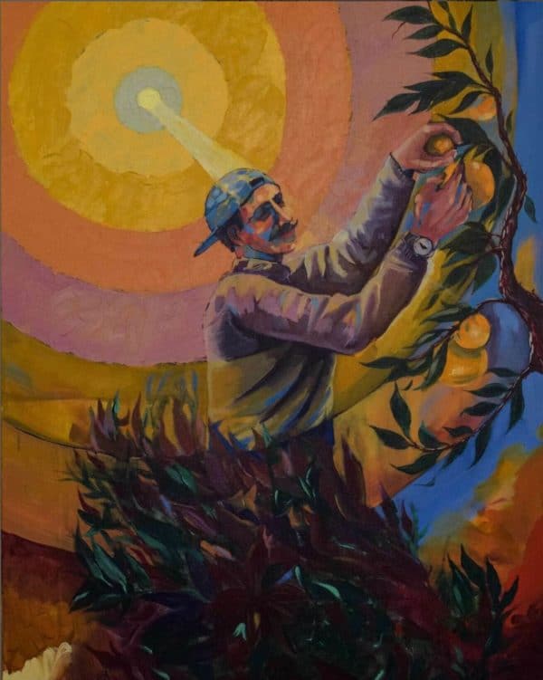 An Orange Picker of Future Palestine