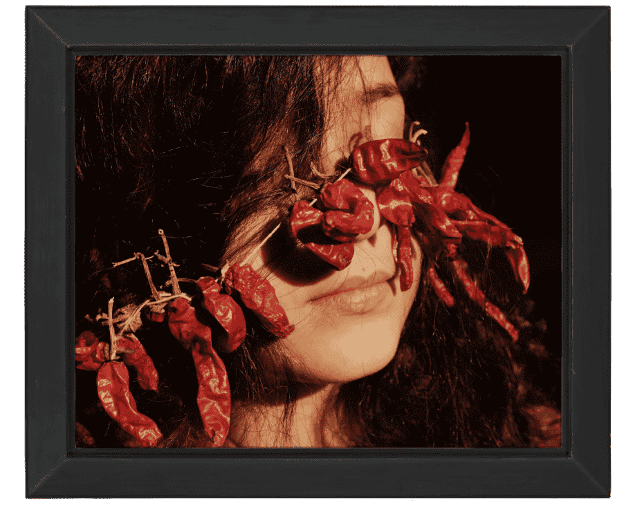 (Shatt) The Beach &( Shatta ) the Chili Pepper #2 - Framed