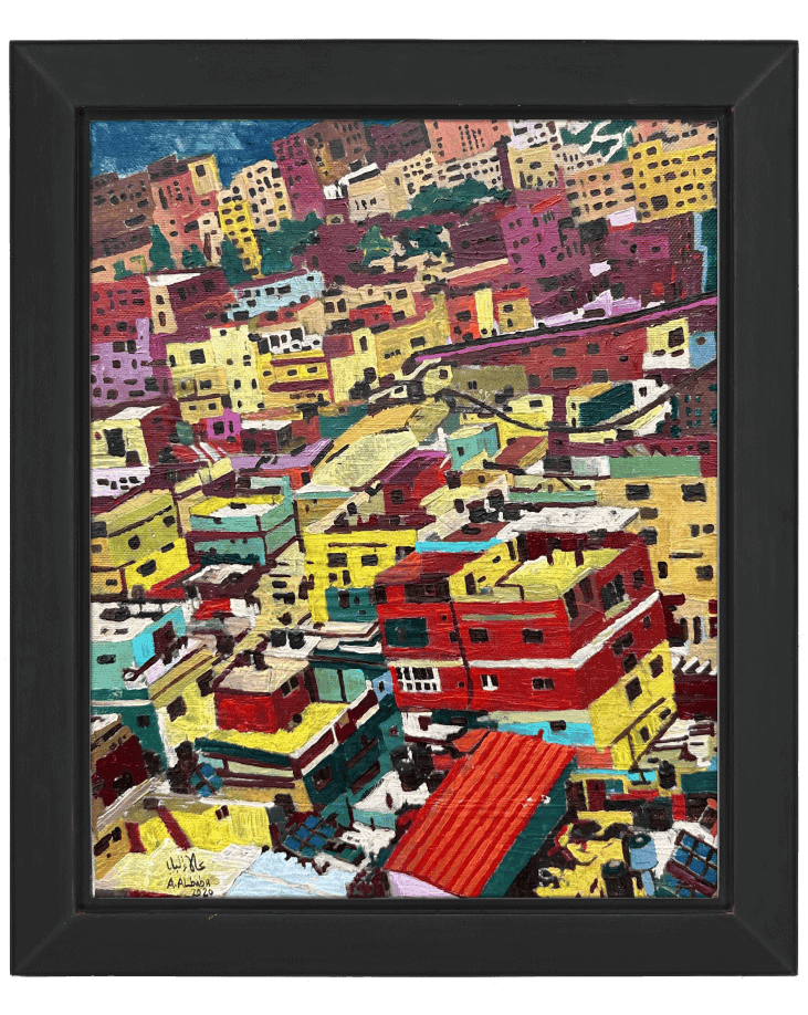 The Camp #1 - Framed