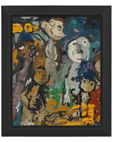 Layers of Identity #1 - Framed