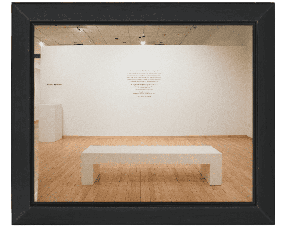 Disclaimers Prevent Me From Showing Work Here - Framed