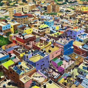 The Refugee Camp #12 - Palestinian Art