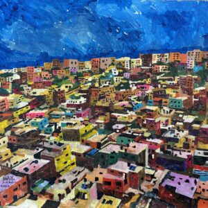 The Refugee Camp #14 - Palestinian Art