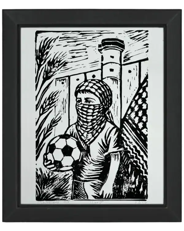 Camp boy - Framed