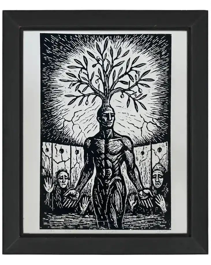 I'm the Land - Framed