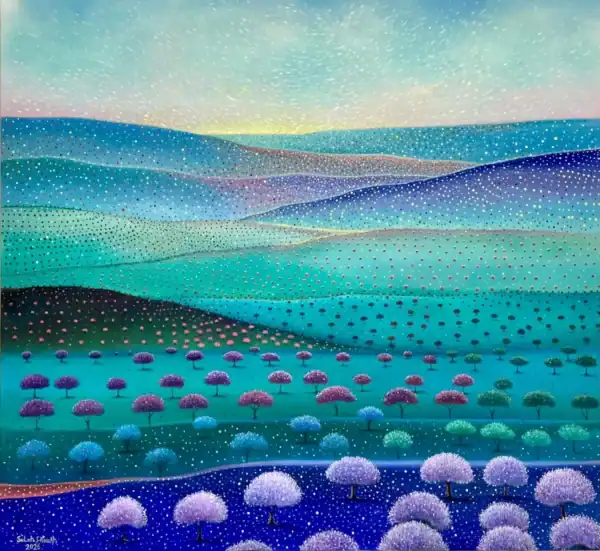 Palestinian Hills (The Spring Season) by Salah Froukh